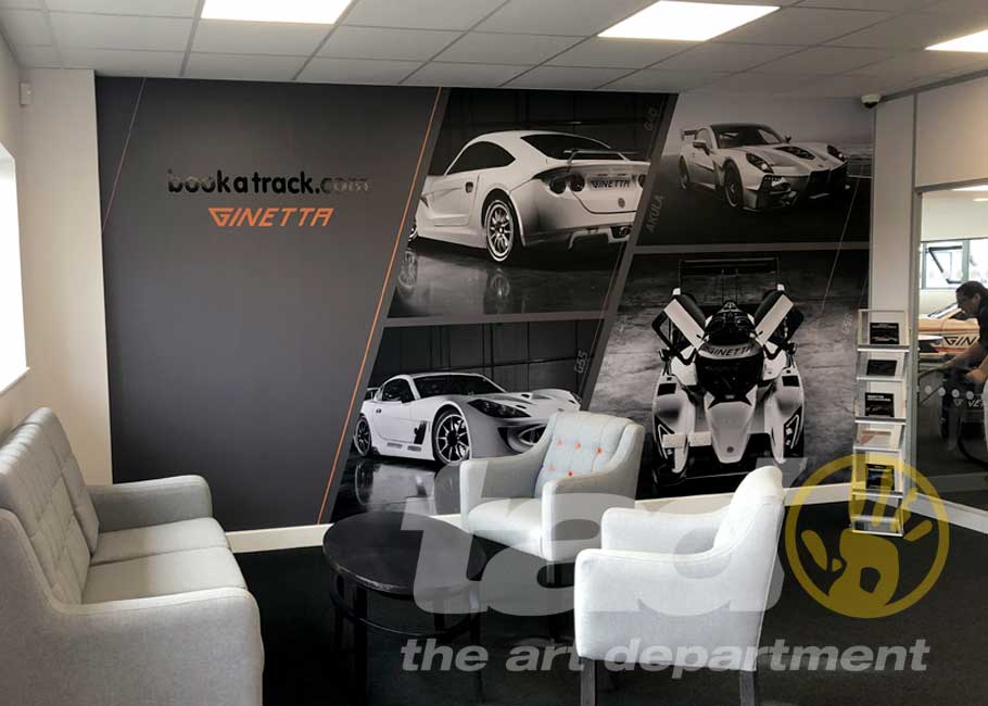 book a track wall